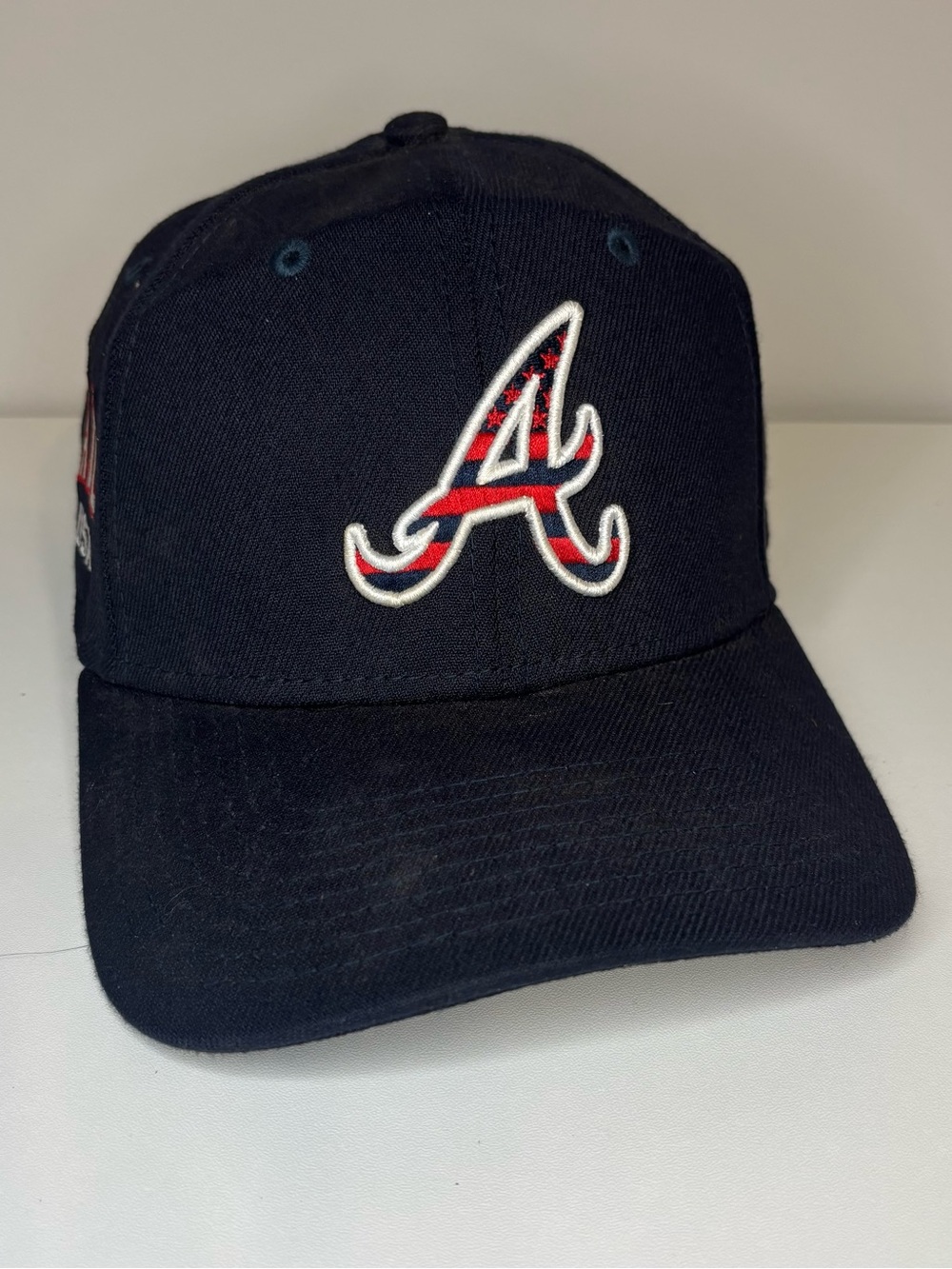 Men’s 39Thirty Navy Baseball Cap- MLB Atlanta Braves Genuine Merchandise